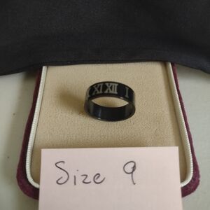 Roman numeral ring size 9